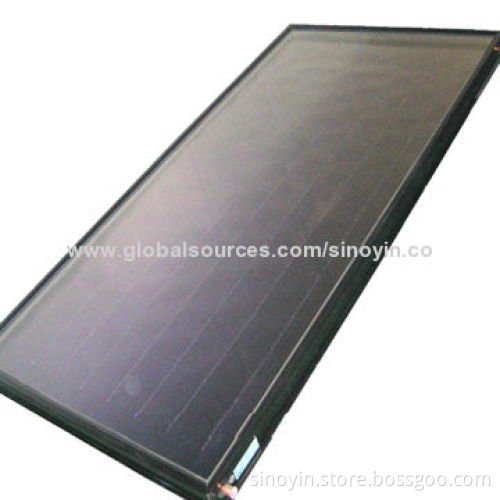 Solar Collector with Whole Laser Welding and Blue Titanium Absorber